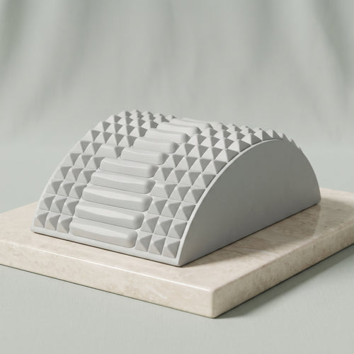 Étireur dorsal et lombaire Artivia en mousse grise